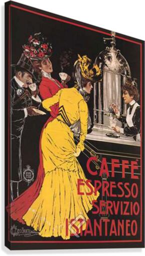 Caffe Espresso Canvas Print