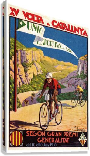 Volta Catalunya  Canvas Print