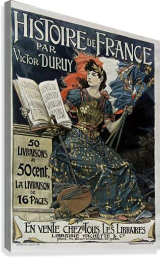 Histoire de France  Canvas Print