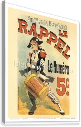 Le Rappel Canvas Print