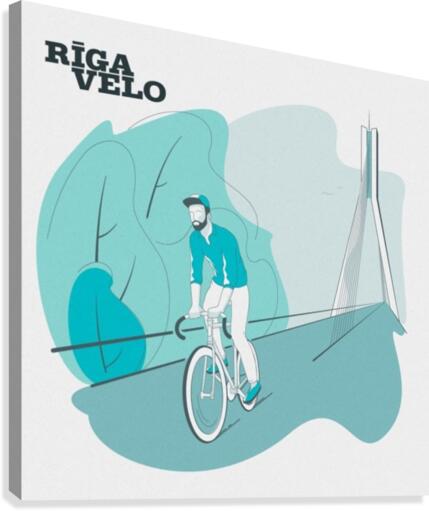 Riga Velo Canvas Print