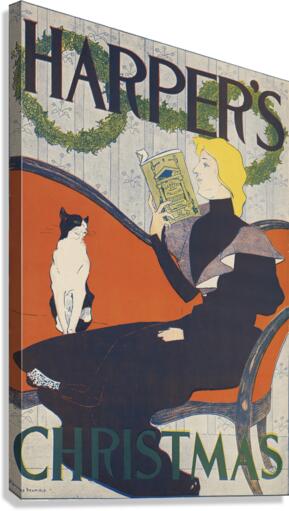 Harper's Christmas Canvas Print
