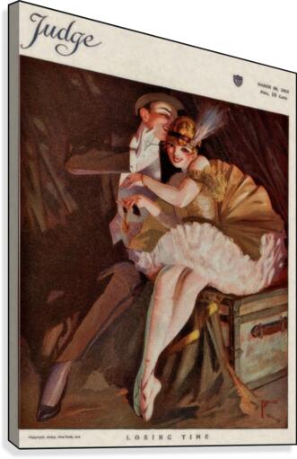 Judge 1915 Canvas Print