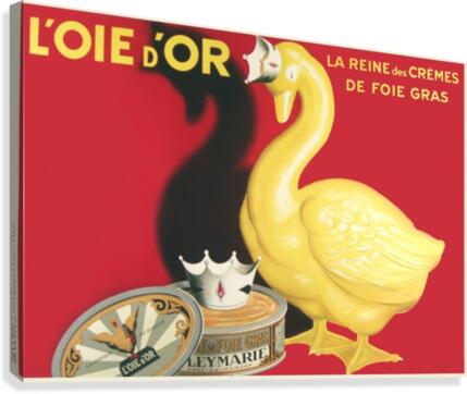 Loie Dor Original French Advertising Poster Canvas Print