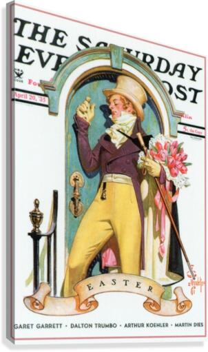 【希少】THE SATURDAY EVENING POST The Saturday Evening Post, Cover, April 20, 1935 by VINTAGE POSTER