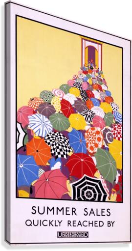 Summer Sales Canvas Print