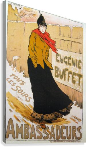 Eugenie Buffet Ambassadeurs Poster  Canvas Print