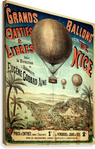 Grands Ballons de Nice  Canvas Print