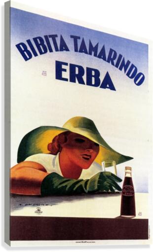 Bibita Tamarindo Erba  Canvas Print