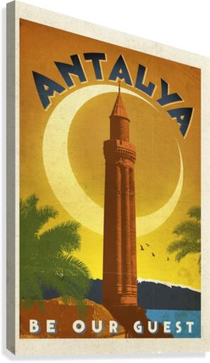 Antalya be our guest  Canvas Print