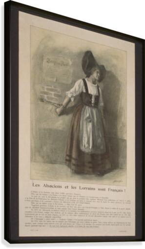 Vintage---Alsace-Lorrains Canvas Print