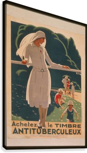 Vintage---Anti-Tuberculosis Canvas Print