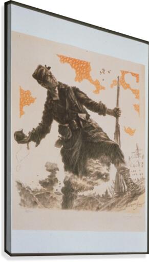 Vintage---Grenade Canvas Print