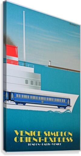 Simplon Orient Express Poster Canvas Print