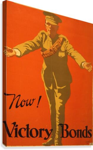Buy Victory Bonds  Canvas Print