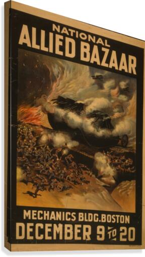 National Allied Bazaar Canvas Print