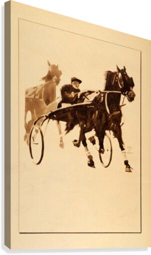 1920 Ludwig Hohlwein Poster Lithographs and Gravures  Canvas Print