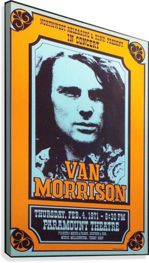 Van Morrison  Canvas Print