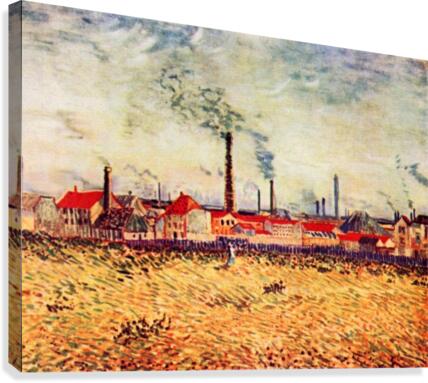 Factories Canvas Print