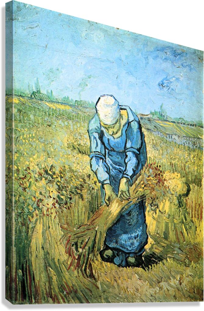 Farm worker Canvas Print