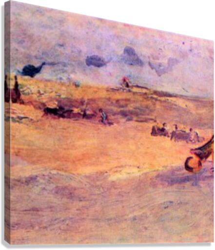 The dunes Canvas Print