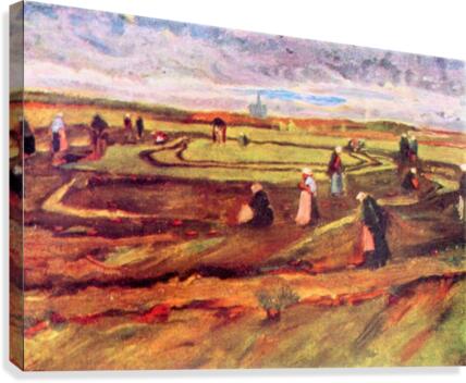 Workers Canvas Print