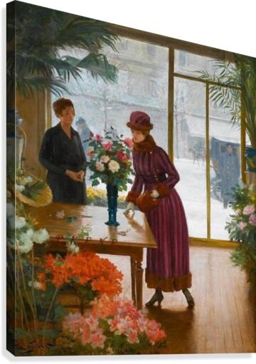 Florist Canvas Print