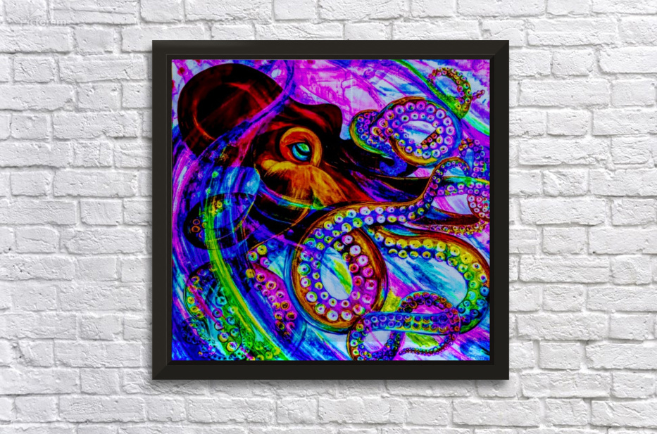Cape Cod Octopus Bratty Art Canvas