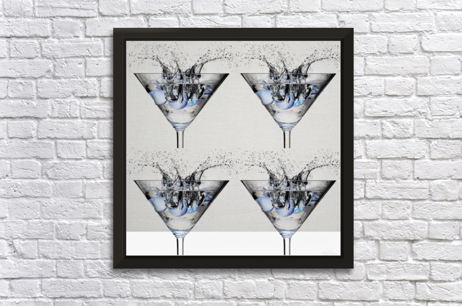 Martini Art Bratty Art Canvas