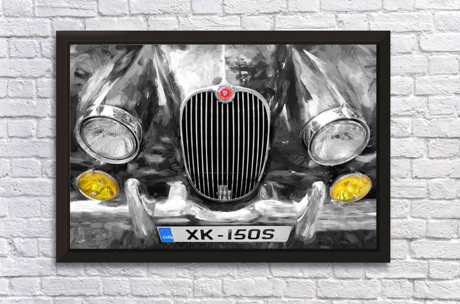 1955 Black XK 140 MC OTS X1 8 by Rich Franco