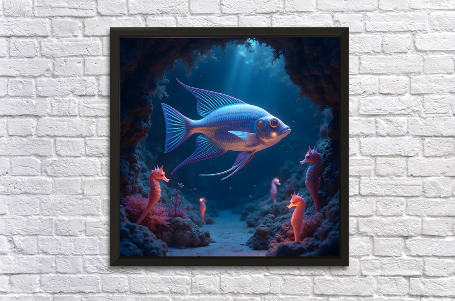 Tropical Ocean Friend by Mark Turley