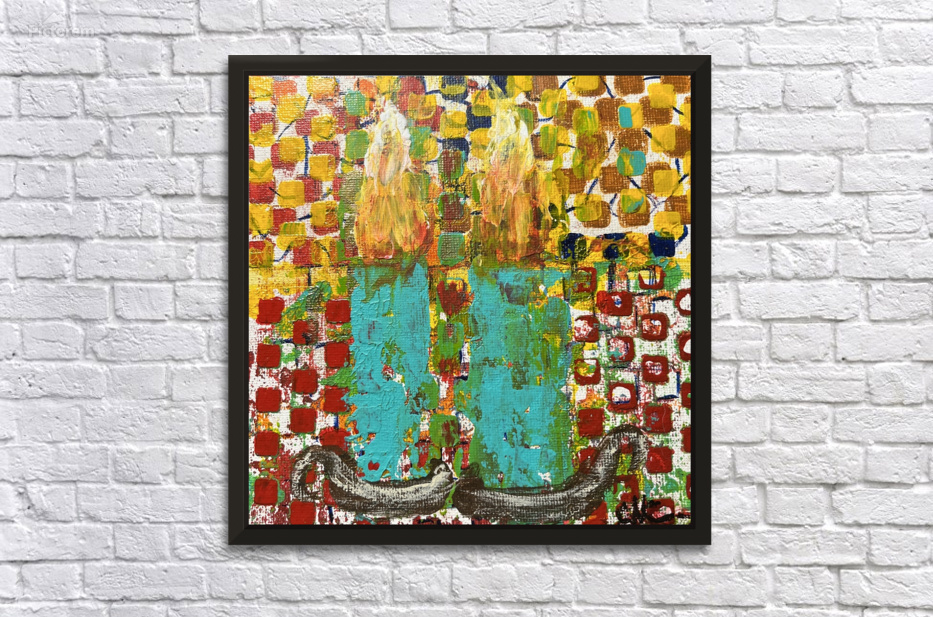 Candle Light by Connie Carleton Art