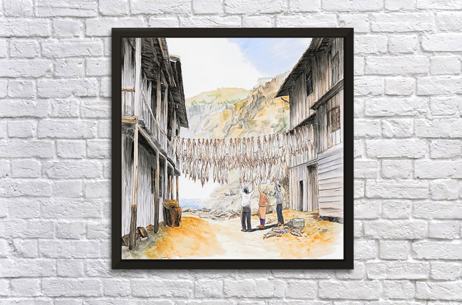 Sunlit Catch Drying   GIA2501 0498 ILU by JordiCarrio