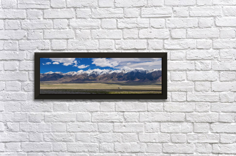 Colorado San de Cristo Mountains Panorama View by Bo Insogna