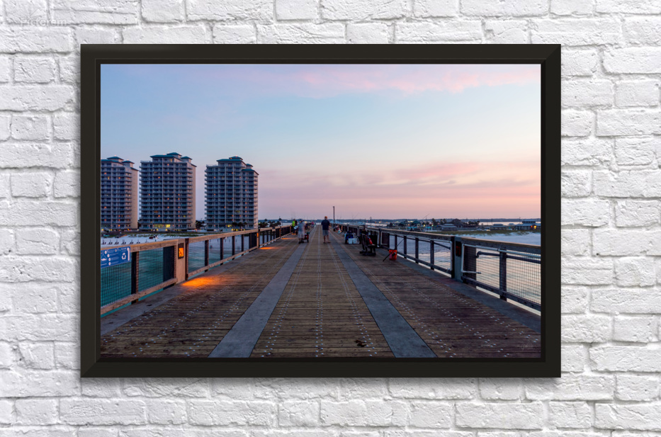 Purple Morning From Middle Of Navarre Pier by Jennifer White