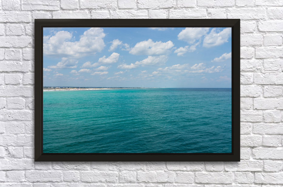 Emerald Waters From Navarre Beach Pier by Jennifer White