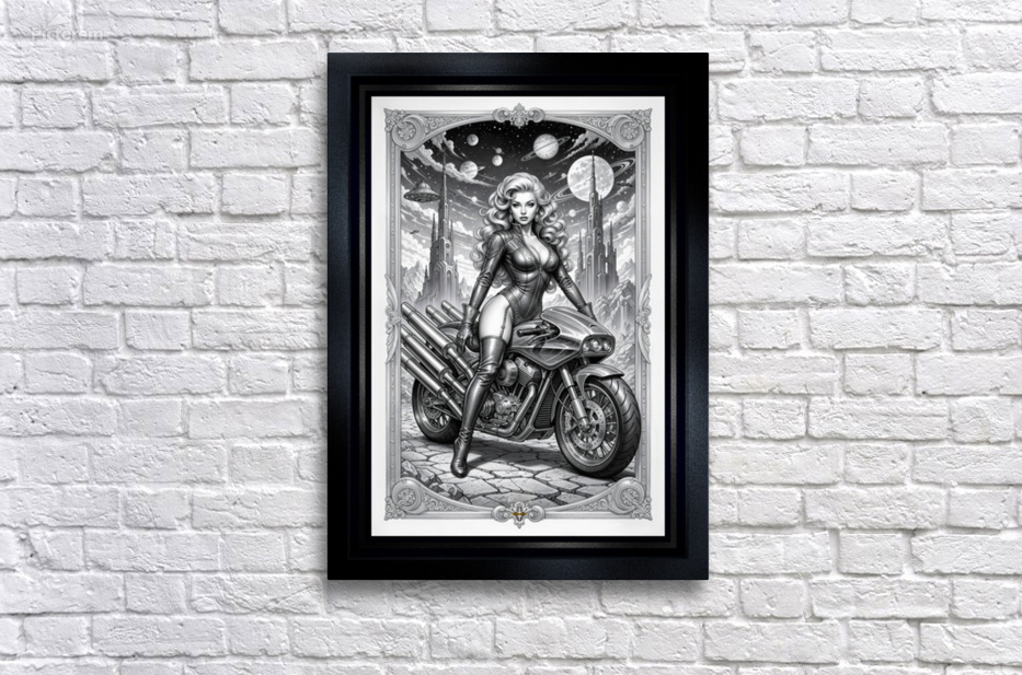 Mystralias Iron Valkrie Xylia DArden On Her Morvous Striking AI Concept Art by Xzendor7 by xzendor7