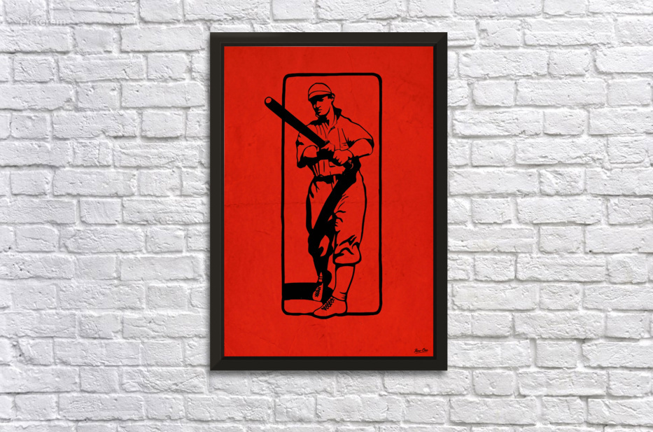 Early 1900s Cincinnati Baseball Art by Row One Brand