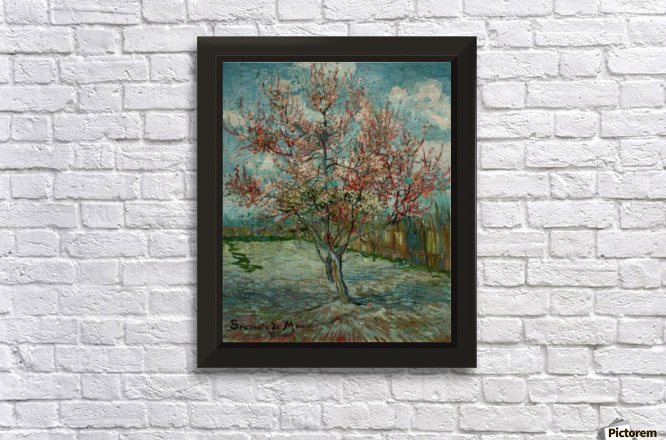 Pink Peach Trees Souvenir de Mauve by Van Gogh - Van Gogh