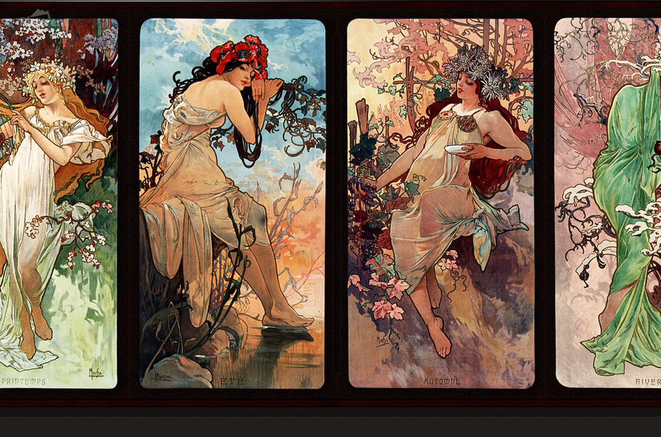 Alphonse Mucha アート作品 2点セット $_57.JPG?set_id=8800005007