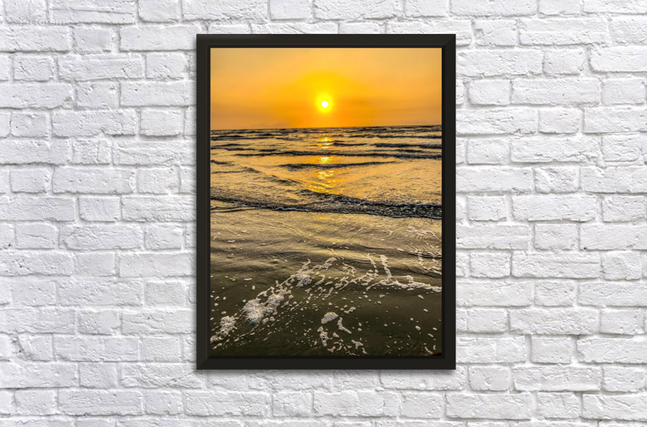 Port Aransas Texas Sunrise Beach 1 by Shay Morrow Wall Art