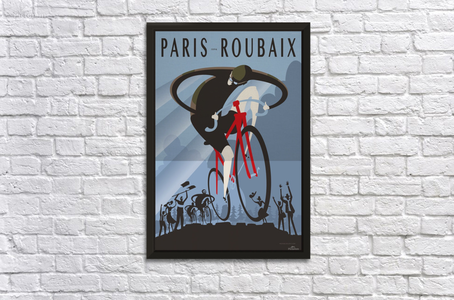 Bicycle Race Poster 1896 Cycling Lithograph Art Print 16x24