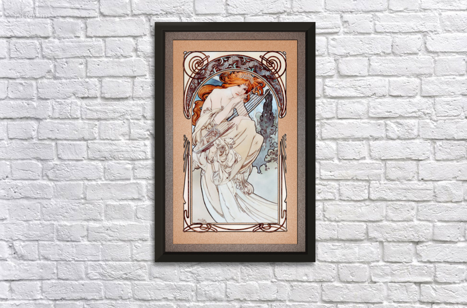 [画集] ALPHONSE MUCHA Allegorie de la Musique by Alphonse Mucha Remastered
