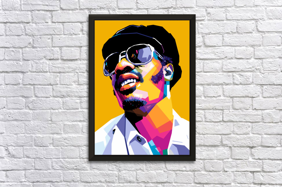 Stevie Wonder by Wijaya6661 Wall Art