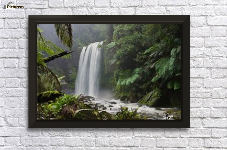 Waterfall Castell Maye Canvas Waterfall Wall Decor Frame