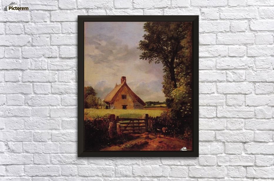 Cottage In A Cornfield John Constable Canvas