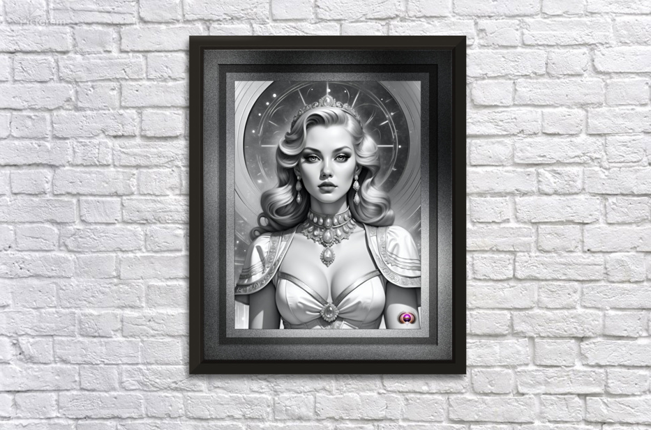 Princess Alison Ovaelise Captivating Portrait Illustraion AI