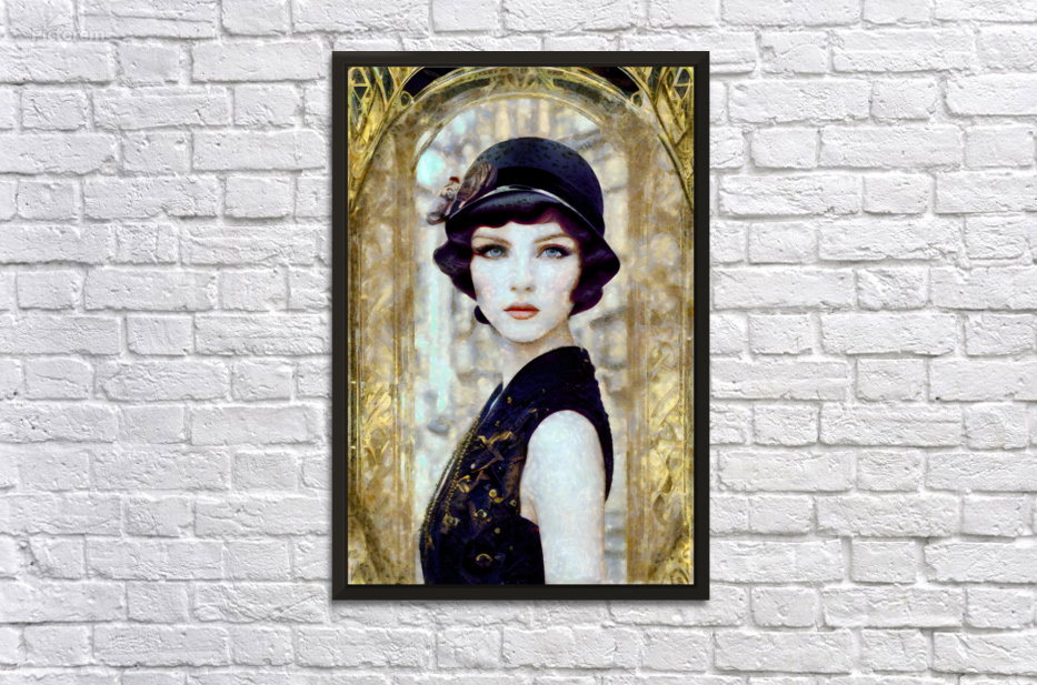 【レア盤】Various Artists「Shades Of A Woman」 Elegant 1920s Flapper Portrait in Art Deco Style with