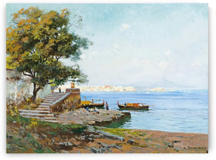 La baie de Naples by Carlo Brancaccio