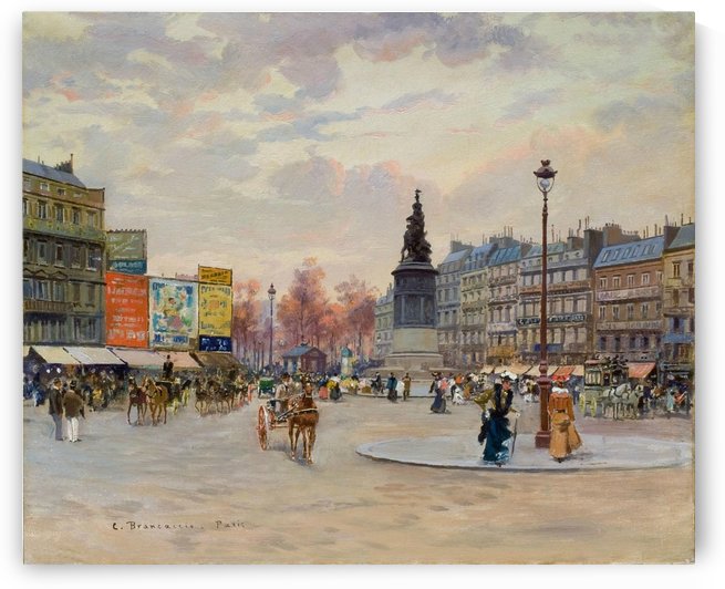 Place of Clichy by Carlo Brancaccio